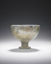 Cup; Roman Empire; 4th - 5th century; Glass; 5.4 x 7 cm, 2 1,8 x 2 3,4 in