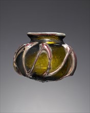 Jar; Eastern Mediterranean; 4th - 5th century; Glass; 3.5 x 4.1 cm, 1 3,8 x 1 5,8 in