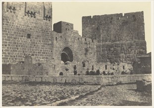 Jérusalem. Tour de David; Auguste Salzmann, French, 1824 - 1872, Louis Désiré Blanquart-Evrard, French, 1802 - 1872, Jerusalem