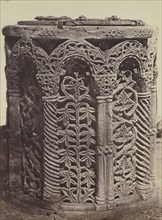 Romanesque fount; French School; about 1865; Albumen silver print