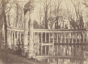 The Naumachia, Parc Monceau, Paris; Charles Marville, French, 1813 - 1879, Paris, France; 1861 - 1871; Albumen silver print