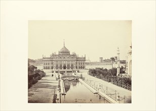 Lucknow; The Hooseinabad Emambara, Mohamed Ali Shah's, Samuel Bourne, English, 1834 - 1912, Lucknow, India; 1865–1866; Albumen