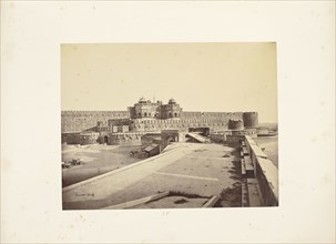 Agra; The Fort, Delhi Gate; Samuel Bourne, English, 1834 - 1912, Agra, India; about 1866; Albumen silver print