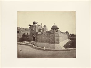 Delhi; The Palace, Lahore Gate; Samuel Bourne, English, 1834 - 1912, Delhi, India; about 1866; Albumen silver print