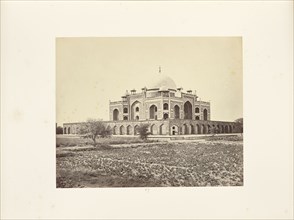 Delhi; The Mausoleum of the Emperor Humaioon; Samuel Bourne, English, 1834 - 1912, Delhi, India; about 1866; Albumen silver