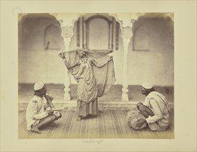 Nautch - girl; Charles Shepherd, English, active 1858 - 1878, India, Asia; 1862; Albumen silver print