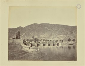 Baramoola. Cashmere; William H. Baker, British, about 1829 - 1880, Baramulla, Kashmir, India, Asia; 1860s - 1870s; Albumen
