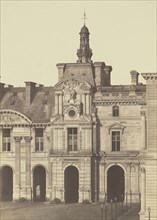 The Pavillon de Rohan, Louvre, Paris; Édouard Baldus, French, born Germany, 1813 - 1889, Paris, France; 1852 - 1857; Salted
