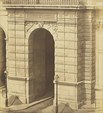 Ticket Office of the Pavillon de Rohan, Louvre, Paris; Édouard Baldus, French, born Germany, 1813 - 1889, Paris, France; 1852