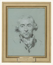 Portrait of François-Jean Hoin, 1748 - 1808, the artist's brother; Claude Jean-Baptiste Hoin, French, 1750 - 1817, France