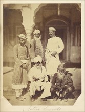 Native Servants; Felice Beato, 1832 - 1909, India; 1858 - 1859; Albumen silver print