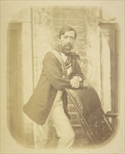 Sir Robert Napier; Felice Beato, 1832 - 1909, India; 1858 - 1860; Salted paper print; 16.8 × 13.5 cm