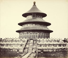 Sacred Temple of Heaven; Felice Beato, 1832 - 1909, Henry Hering, 1814 - 1893, Pekin, China