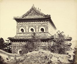 The Great Imperial Porcelain Palace, Yuen-Ming-Yuen, Peking, Beijing, China; Felice Beato, 1832 - 1909, Henry Hering