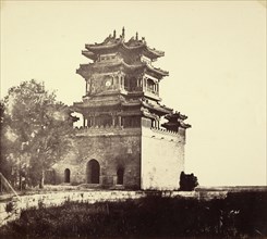 Imperial Summer Palace, before the burning,Yuen-Ming-Yuen, Peking, Beijing, China; Felice Beato, 1832 - 1909, Henry Hering