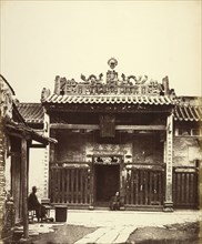 Shuy-yiet-Koon, North Street, Canton, Guangzhou, China; Felice Beato, 1832 - 1909, Henry Hering, 1814 - 1893