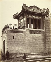 Chinese Merchant's House, Canton, Guangzhou, China; Felice Beato, 1832 - 1909, Henry Hering, 1814 - 1893
