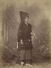 Palaung Woman; Felice Beato, 1832 - 1909, Burma; about 1890; Albumen silver print