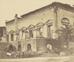 The Bank; Felice Beato, 1832 - 1909, Delhi, India; 1858; Albumen silver print