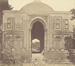 Shrine - Alai Darwaza, Kootub; Felice Beato, 1832 - 1909, Delhi, India; 1858; Albumen silver print