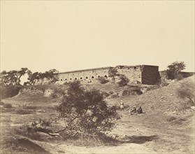 Metcalfe Stables Picquet; Felice Beato, 1832 - 1909, Delhi, India; 1858; Albumen silver print