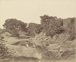 The Crow's Nest Battery; Felice Beato, 1832 - 1909, Delhi, India; 1858; Albumen silver print