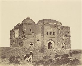 Mosque Piquet; Felice Beato, 1832 - 1909, Delhi, India; 1858; Albumen silver print