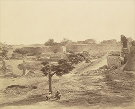 Water Bastion and Breach; Felice Beato, 1832 - 1909, Delhi, India; 1858; Albumen silver print