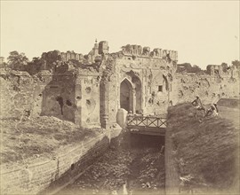 Cashmere Gate; Felice Beato, 1832 - 1909, Delhi, India; 1858; Albumen silver print