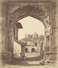 Mosque in the City; Felice Beato, 1832 - 1909, Delhi, India; 1858; Albumen silver print