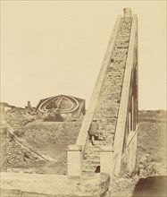 Old Observatory near Delhi; Felice Beato, 1832 - 1909, Delhi, India; 1858; Albumen silver print