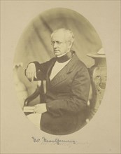 Portrait of Sir Robert Montgomery, Esq., B.C.S, Chief Commissioner in Oude; Felice Beato, 1832 - 1909