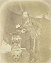 Portrait of Colonel Henry Hope Crealock, Deputy Assistant, Adjutant-General; Felice Beato, 1832 - 1909