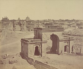 The Baille Guard Gate; Felice Beato, 1832 - 1909, Lucknow, Uttar Pradesh, India; 1858; Albumen silver