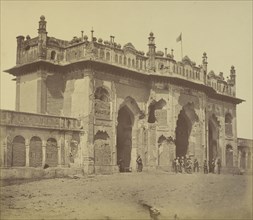 Gate of Senah Iaman Bari; Felice Beato, 1832 - 1909, Lucknow, Uttar Pradesh, India; 1858; Albumen silver