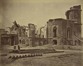 Ruins of the Residency; Felice Beato, 1832 - 1909, Lucknow, Uttar Pradesh, India; 1858; Albumen silver