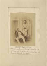 Major-General Sir Robert Napier and Lieutenant-Colonel William Wilberforce Harris Greathed, Bengal Royal Engineers; Felice Beato
