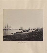 Hooghly River; John Edward Saché, Prussian or British, born Prussia, 1824 - 1882, India; about 1881; Albumen silver print