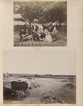 Sonepore Races 1869; Unknown maker; Sonepur, India; 1869; Albumen silver print