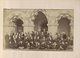 Government N.W.P., Allahabad, 1875; Allahabad, India; 1875; Albumen silver print