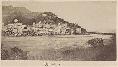 Hurdwar; Haridwar, India; about 1881; Albumen silver print