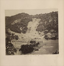 Nynee Tal, after Landslip, 1881; Nainital, Asia; 1881; Albumen silver print