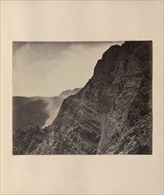 View of Mountainside; John Edward Saché, Prussian or British, born Prussia, 1824 - 1882, India; about 1881; Albumen silver
