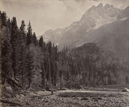 Scinde Valley, Kashmir; Samuel Bourne, English, 1834 - 1912, Kashmir, India; 1864; Albumen silver print