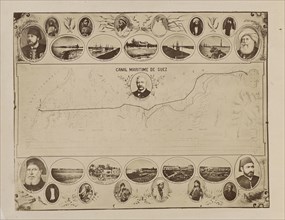 Canal Maritime de Suez; after 1869; Albumen silver print