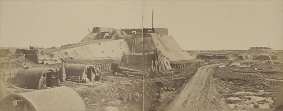 Interior of the Angle of Taku North Fort; Felice Beato, 1832 - 1909, Tianjin, China; August 21, 1860