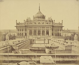 The Hoosamabad Amambarra and Tomb of Mohammed Allee Khan - Second Attack of Sir Colin Campbell, March 1858, Lucknow India
