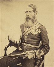 Portrait of Brigadier General Sir Charles Van Straubenzee; Felice Beato, 1832 - 1909, China; August