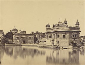 The Golden Temple at Amritsar; Felice Beato, 1832 - 1909, India; 1858 - 1859; Albumen silver print