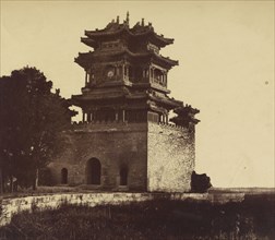 Imperial Summer Palace before the of Burning Yuan Ming Yuan, October 18, 1860; Felice Beato, 1832 - 1909